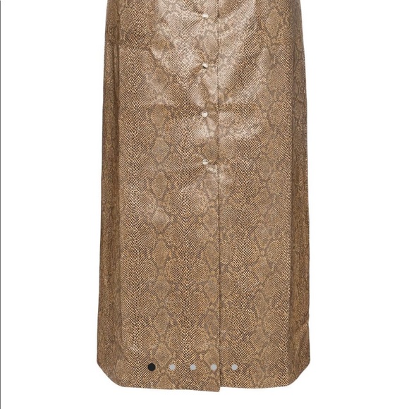 Nanushka skirt snake skin maxi 💕 - Picture 7 of 13